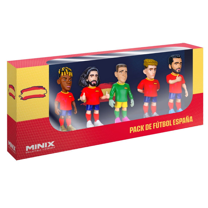 Minix figure set - Spain National Team, 5 pieces, 7 cm