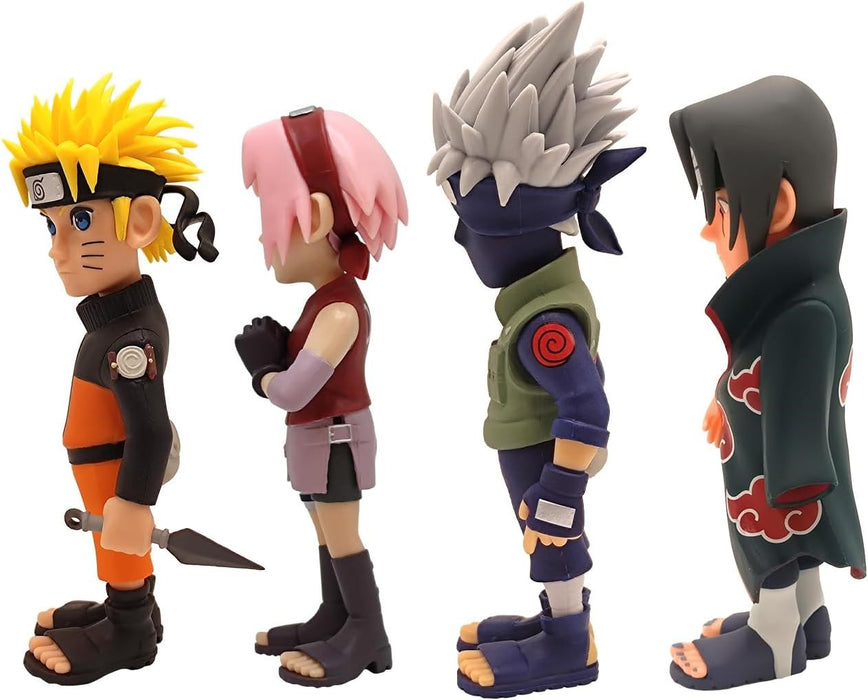 Set of 4 Naruto Shippuden Minix 7cm figures