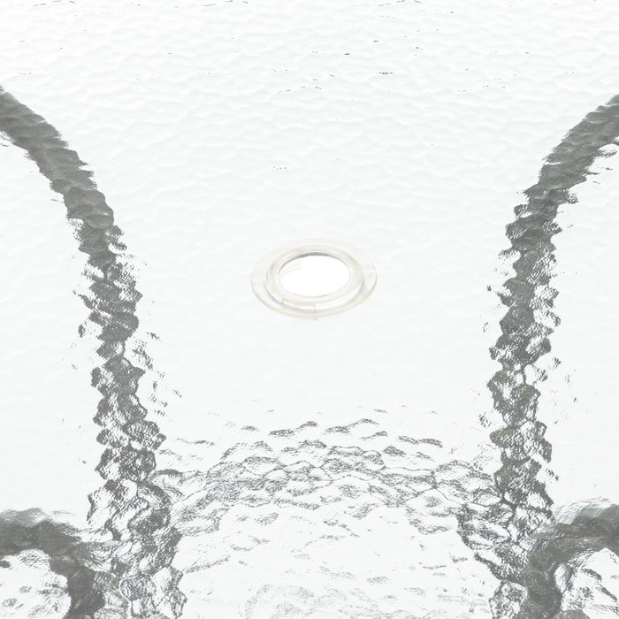 Garden table with glass top JUPITER 90cm