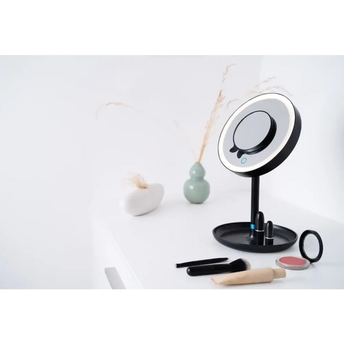 Mirror Beurer BS45LE Black - Уреди за красота<<<BEURER уреди за здраве и красота<<<BEURER<<<PolyComp&&&Баня<<<Дом