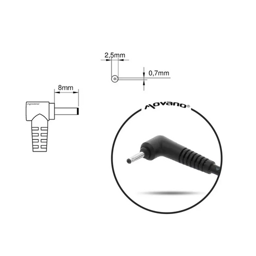 Mitsu ZM/AS19342E 19v 3.42A (4.0x1.35) charger / power adapter - ASUS 65W - Power supplies for laptopsZDL-NOT<<<Power