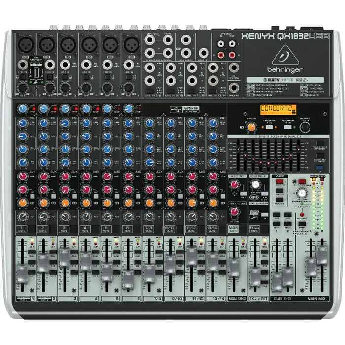 Mixer Behringer QX1832USB 18 - Видео и Домашно Кино<<<Електроника Звук<<<Компютри| Електроника<<<BigBuy&&&Mixing