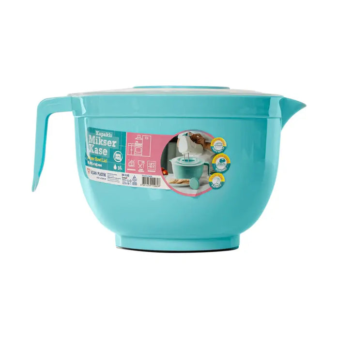 MIXER BOWL WITH LID 3L UCSAN - Кутии за храна и купи<<<Домашни потреби<<<Кухня<<<Praktiker