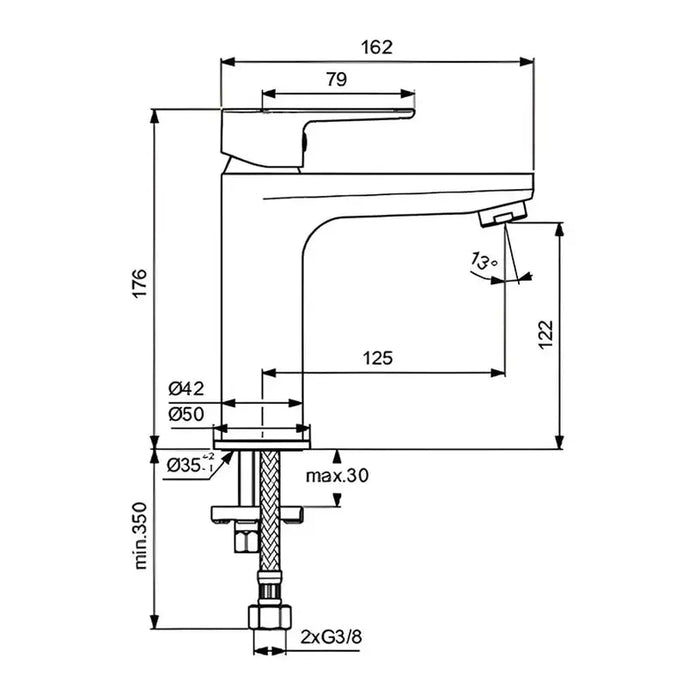 MIXER IDEALSTANDARD CERAFINE O - Смесители<<<Смесители и душове<<<Баня<<<Praktiker