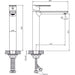 MIXER INTER CERAMIC 1180505 - Смесители<<<Смесители и душове<<<Баня<<<Praktiker&&&Единични смесители<<<Смесители и