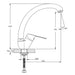 MIXER INTER CERAMIC LINNI - Смесители<<<Смесители и душове<<<Баня<<<Praktiker&&&Единични смесители<<<Смесители и