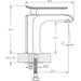 MIXER INTER CERAMIC POTASSIUM - Смесители<<<Смесители и душове<<<Баня<<<Praktiker&&&Единични смесители<<<Смесители и