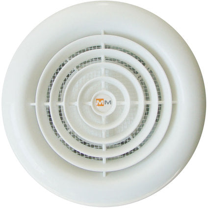 BATHROOM FAN ROUND WITH VALVE MMOTORS JSC MM 100