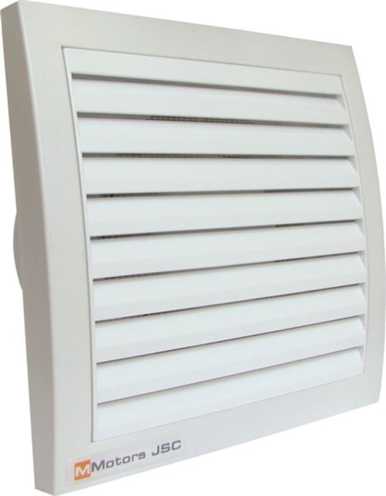 BATHROOM FAN 100MM SQUARE WHITE
