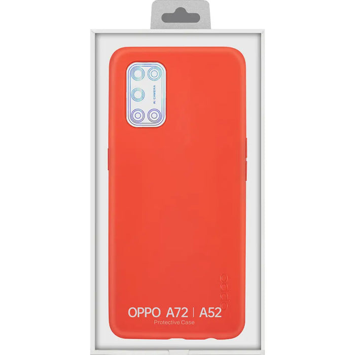 Mobile cover Oppo A52/A72 Red - Електроника Телефони и таблети<<<Компютри| Електроника<<<BigBuy&&&Калъфи за мобилни