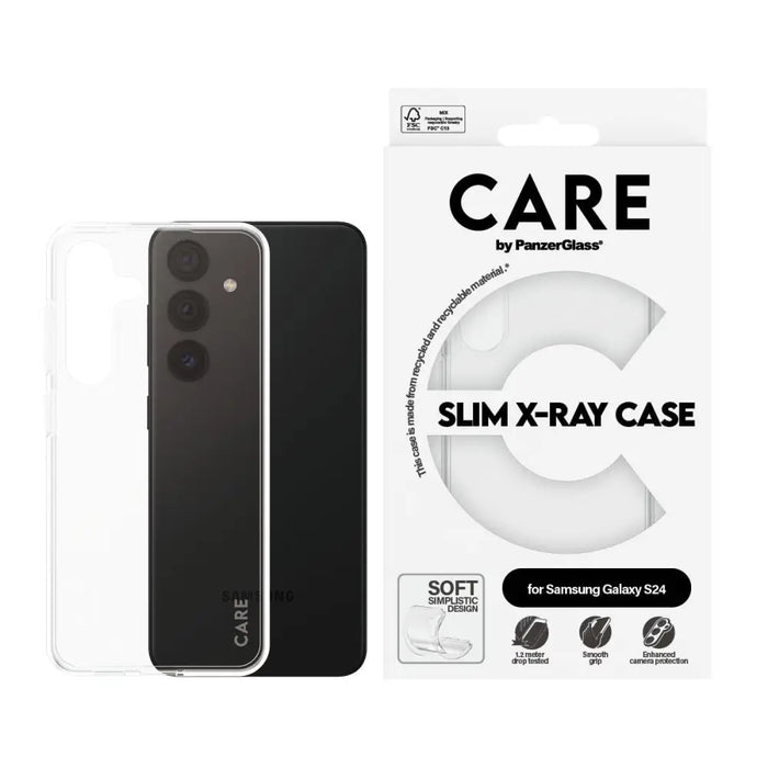 Mobile cover Panzer Glass 1960 Transparent Samsung Galaxy S24 - Електроника Телефони и таблети<<<Компютри|