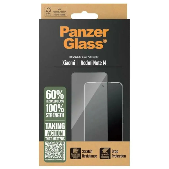 Mobile cover PanzerGlass Redmi Note 14 Transparent Xiaomi - Електроника Телефони и таблети<<<Компютри|