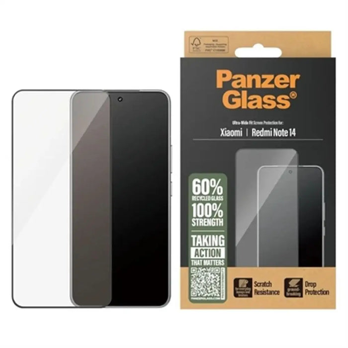 Mobile cover PanzerGlass Redmi Note 14 Transparent Xiaomi - Електроника Телефони и таблети<<<Компютри|