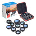 Mobile lens kit APEXEL APL-DG10 10 in 1 (black) - Phone lenses<<<Accessories<<<Photo and cameras<<<InnproXML