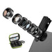 Mobile lens kit APEXEL APL-DG6V2 6 in 1 universal (black) - Phone lenses<<<Accessories<<<Photo and cameras<<<InnproXML
