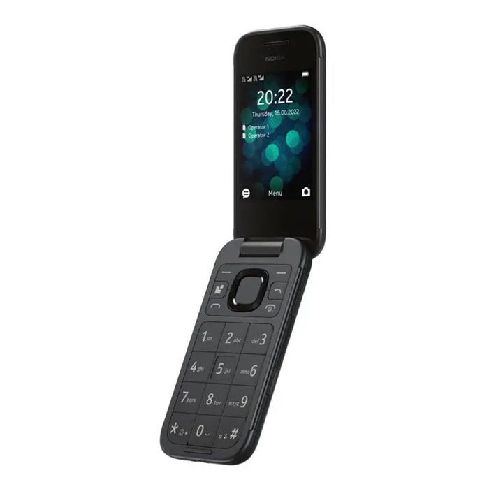 MOBILE PHONE GSM NOKIA 2660 FLIP 4G DS BLACK 2.80 ’ REAR CAMERA 0.30 MPx - Мобилни телефони<<<Инструменти и