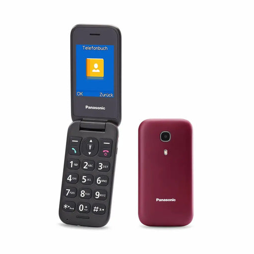 Mobile phone Panasonic KXTU400EXR Red Burgundy - Електроника Телефони и таблети<<<Компютри|