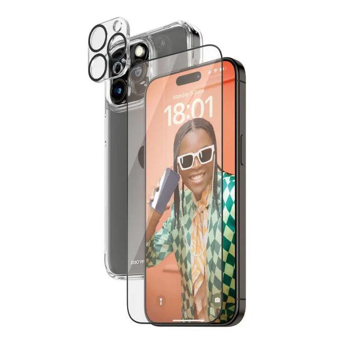 Mobile Screen Protector Panzer Glass B1175 + 2812 Apple iPhone 15 Pro Max - Протектори за Екран<<<Електроника Телефони