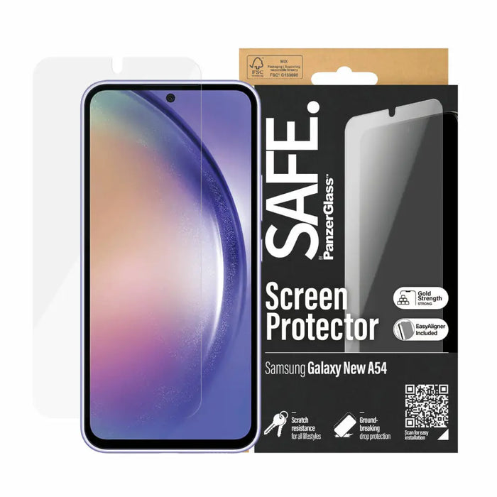 Mobile Screen Protector Panzer Glass SAFE95687 Samsung Galaxy A55 - Електроника Телефони и таблети<<<Компютри|