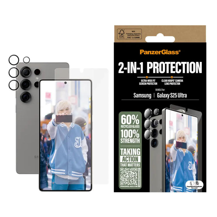 Mobile Screen Protector PanzerGlass Samsung S25 Ultra - Електроника Телефони и таблети<<<Компютри|