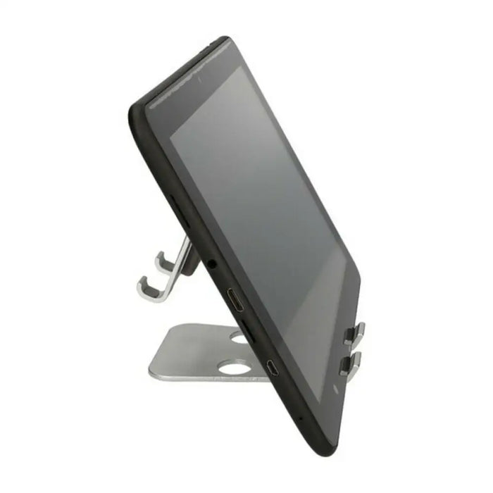 Mobile Support KSIX Swivel Silver - Електроника GPS и Автомобил<<<Компютри| Електроника<<<BigBuy&&&Поставки за Мобилен