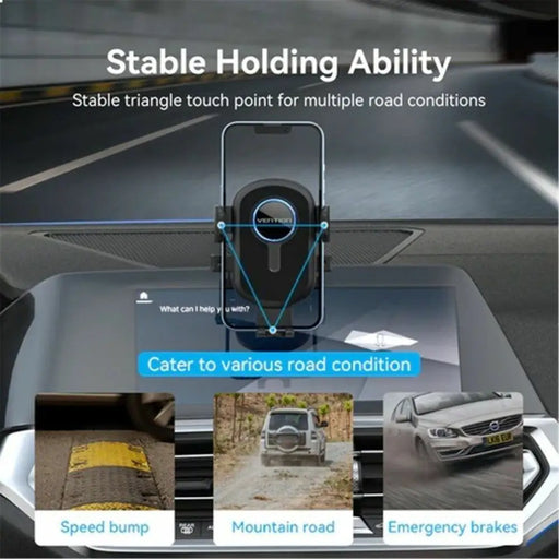 Mobile support Vention KSCB0 Black - Електроника GPS и Автомобил<<<Компютри| Електроника<<<BigBuy&&&Поставки за Мобилен