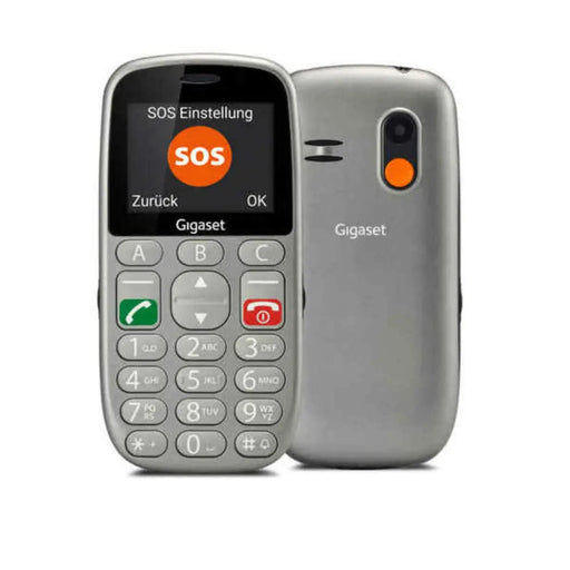 Mobile telephone for older adults Gigaset GL390 2,2’’ 2G 800 mAh Grey - Електроника Телефони и таблети<<<Компютри|