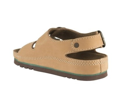 Scholl Air Bag Back Strap Comfortable Sandals Brown 35