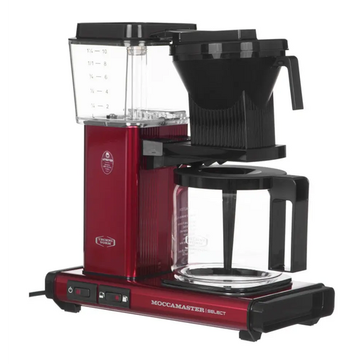 MOCCAMASTER KBG SELECT METALLIC RED DRIP COFFEE MAKER - Coffee machinesAGD-EXP<<<Home Appliance - ProductsAGD<<<ActionPL