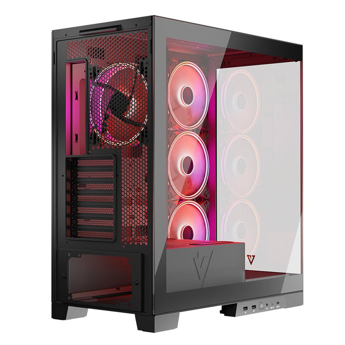 MODECOM Volcano SPACE APEX ARGB MIDI USB 3.0 X 2 CYPE-C - Computer casesOBU-OBU<<<CasesOBU<<<ActionPL