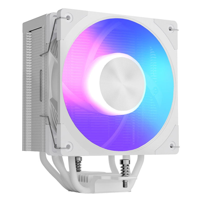 MODECOM Volcano 0C T202 LCD ARGB Processor Air cooler 12 cm White