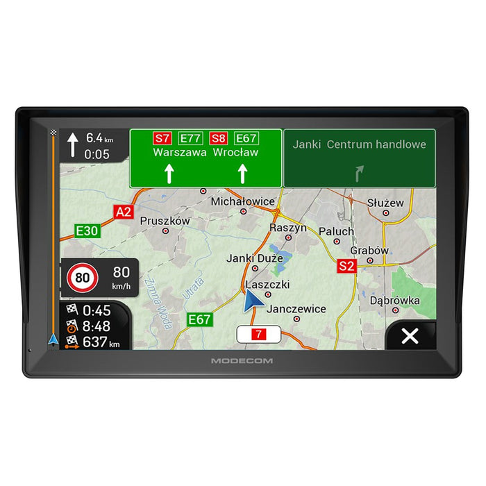 MODECOM FreeWAY CX 9.3 PLUS CAR NAVIGATION + iGO Navigation Truck (1 year update)