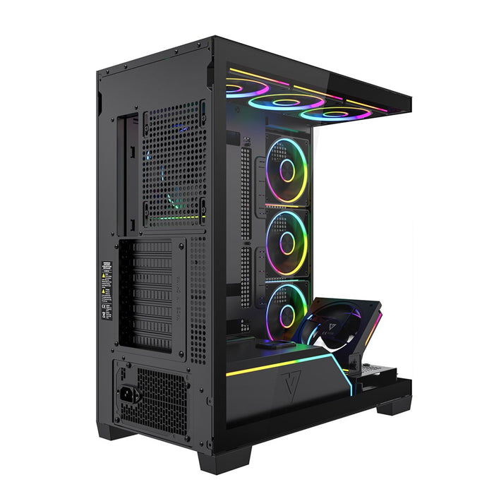 MODECOM VOLCANO STELLAR PLUS ARGB MIDI 8F BLACK
