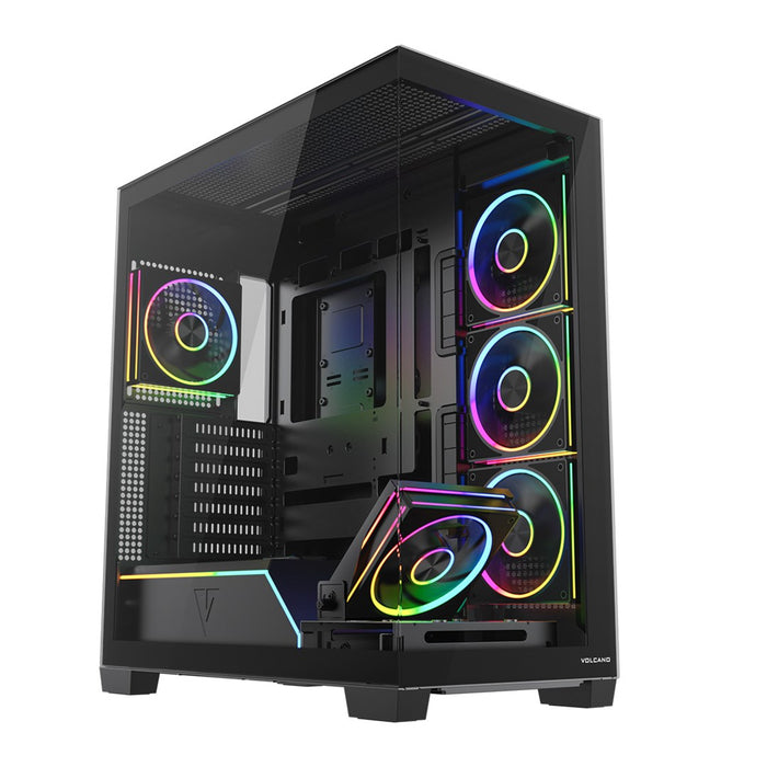 MODECOM VOLCANO STELLAR PLUS ARGB MIDI 5F BLACK