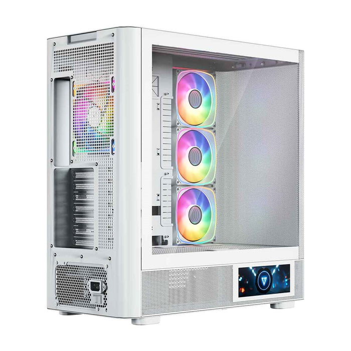 MODECOM Volcano Volcano AQ400 ARGB Midi White