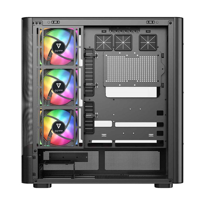 MODECOM Volcano Volcano AQ500 ARGB Midi Black