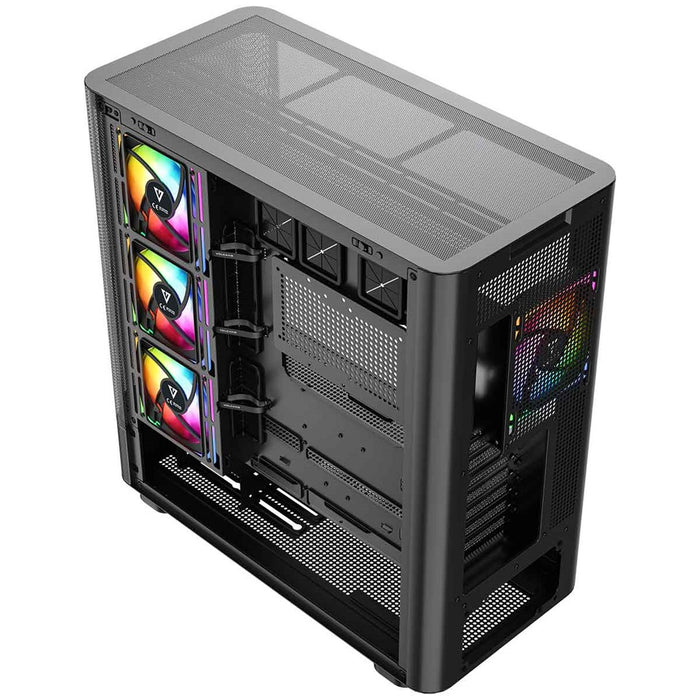 MODECOM Volcano Volcano AQ500 ARGB Midi Black