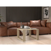MODERN MINI table 67x67x40 cm Sonoma oak - Wooden benches and tablesLIS-DRE<<<Benches and tablesLIS<<<ActionPL