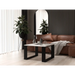 MODERN MINI table 67x67x40 cm White/Black - Wooden benches and tablesLIS-DRE<<<Benches and tablesLIS<<<ActionPL