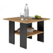 MODERNA Table 60x60x45 cm Artisan Oak/Black - Wooden benches and tablesLIS-DRE<<<Benches and tablesLIS<<<ActionPL