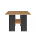 MODERNA Table 60x60x45 cm Artisan Oak/Black - Wooden benches and tablesLIS-DRE<<<Benches and tablesLIS<<<ActionPL