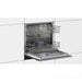 Modular built-in dishwasher BOSCH SCX6ITB00E 60x60 cm black - Съдомиялни<<<BOSCH