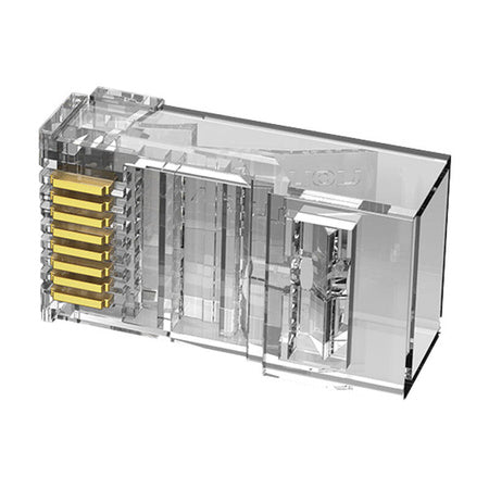 Modular RJ45 CAT6 UTP Connector Vention IDDR0-50 Transparent Pack of 50 - Other<<<IT Accessories<<<InnproXML&&&Компютър