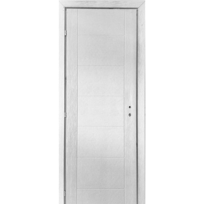 PRIMERED DOOR WITH CASE MODULATO TROYA 70X200X7 CM. LEFT