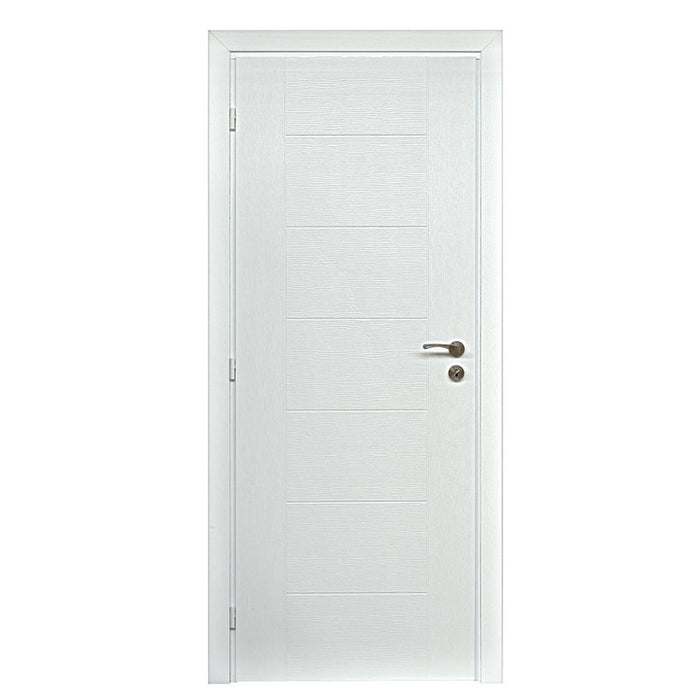 PRIMERED DOOR WITH CASE MODULATO THREE 80X200X7 CM. LEFT