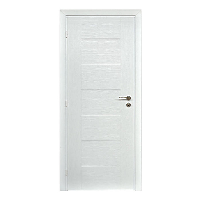 PRIMERED DOOR WITH CASE MODULATO THREE 90X200X7 CM. LEFT