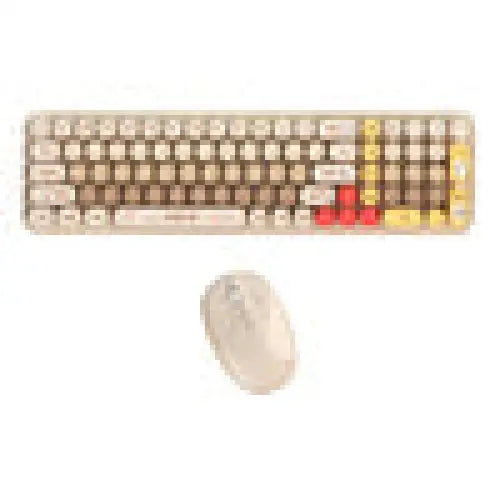 MOFII Baby Bear Wireless Keyboard + Mouse Set (beige) - Mice keyboards<<<IT Accessories<<<InnproXML