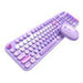 MOFII Lovely 2.4G Wireless Keyboard + Mouse Set (Purple) - Mice keyboards<<<IT Accessories<<<InnproXML