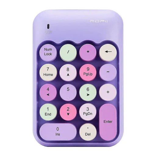 MOFII Wireless Numeric Keypad X910 (Purple) - Wireless<<<Keyboards<<<Gaming<<<InnproXML