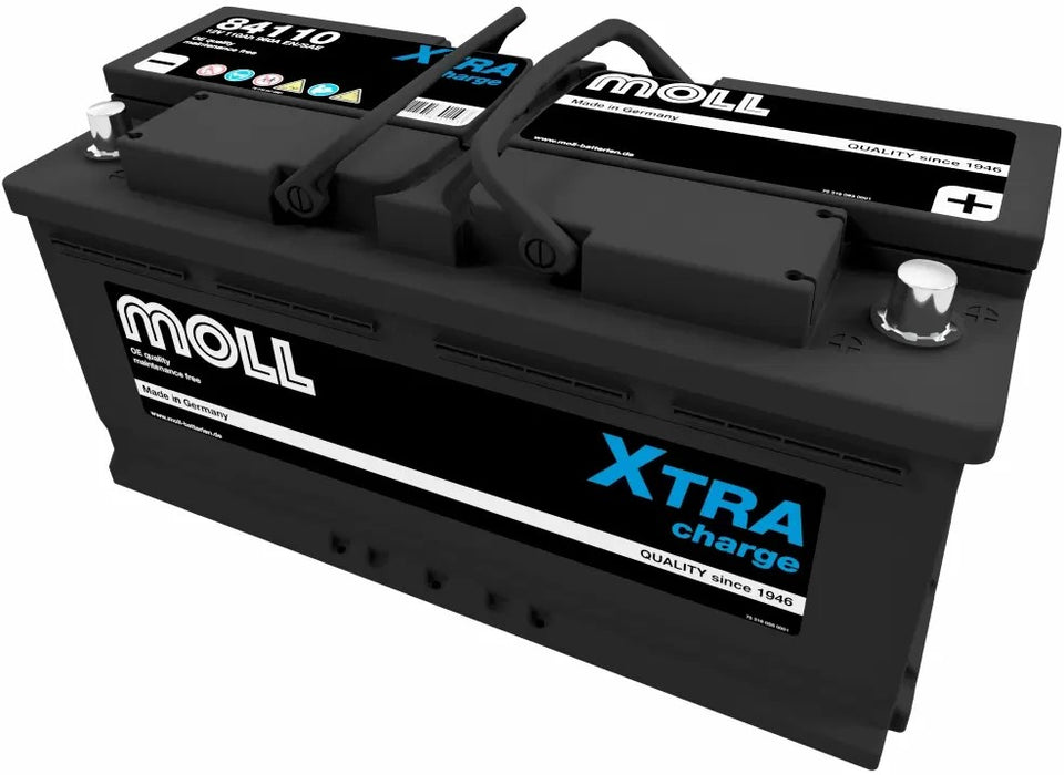 MOLL XTRA CHARGE 110АH 960A R+